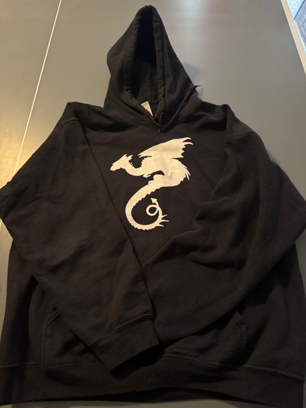 Black Hoodie with New Holland Dragons Milk Logo